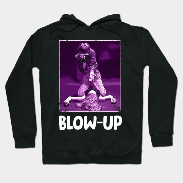 BlowUp Reverie Retro Tee Channeling the Artistic Vibe and Cultural Zeitgeist of the Influential Film Hoodie by Anime Character Manga